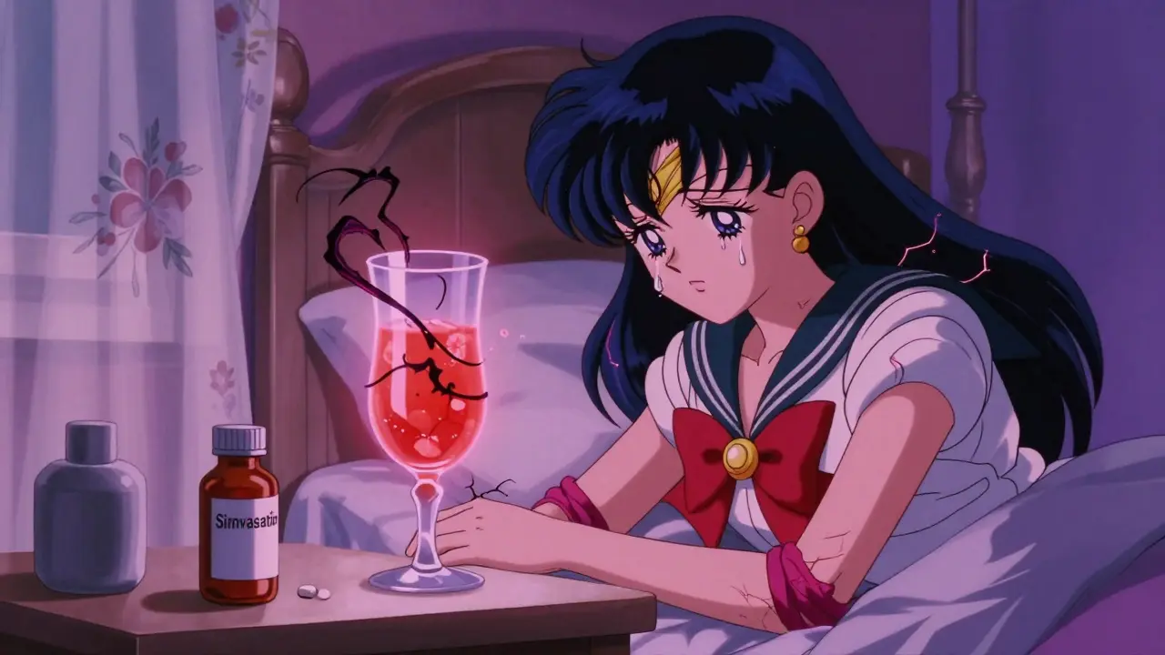 Grapefruit Juice and Simvastatin: What You Need to Know About Myopathy and Toxicity Risk