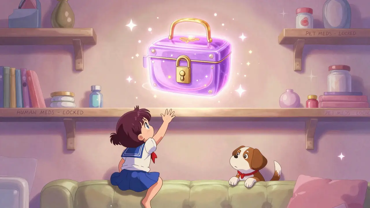 How to Keep Medications Safe from Children and Pets at Home