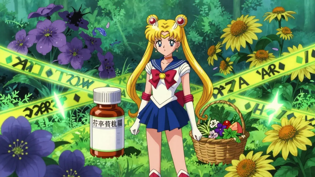Herbal plants with hidden dangers near prescription medication